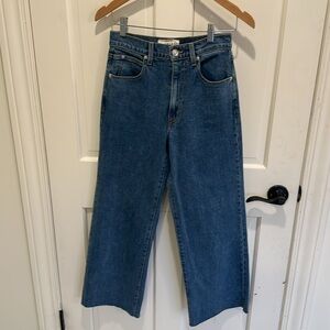 SLVRLAKE Grace Crop in Forever Blue